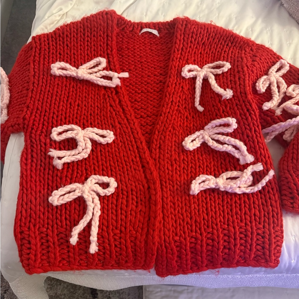 Brand new. Shop Talulah Bow Sweater size Small